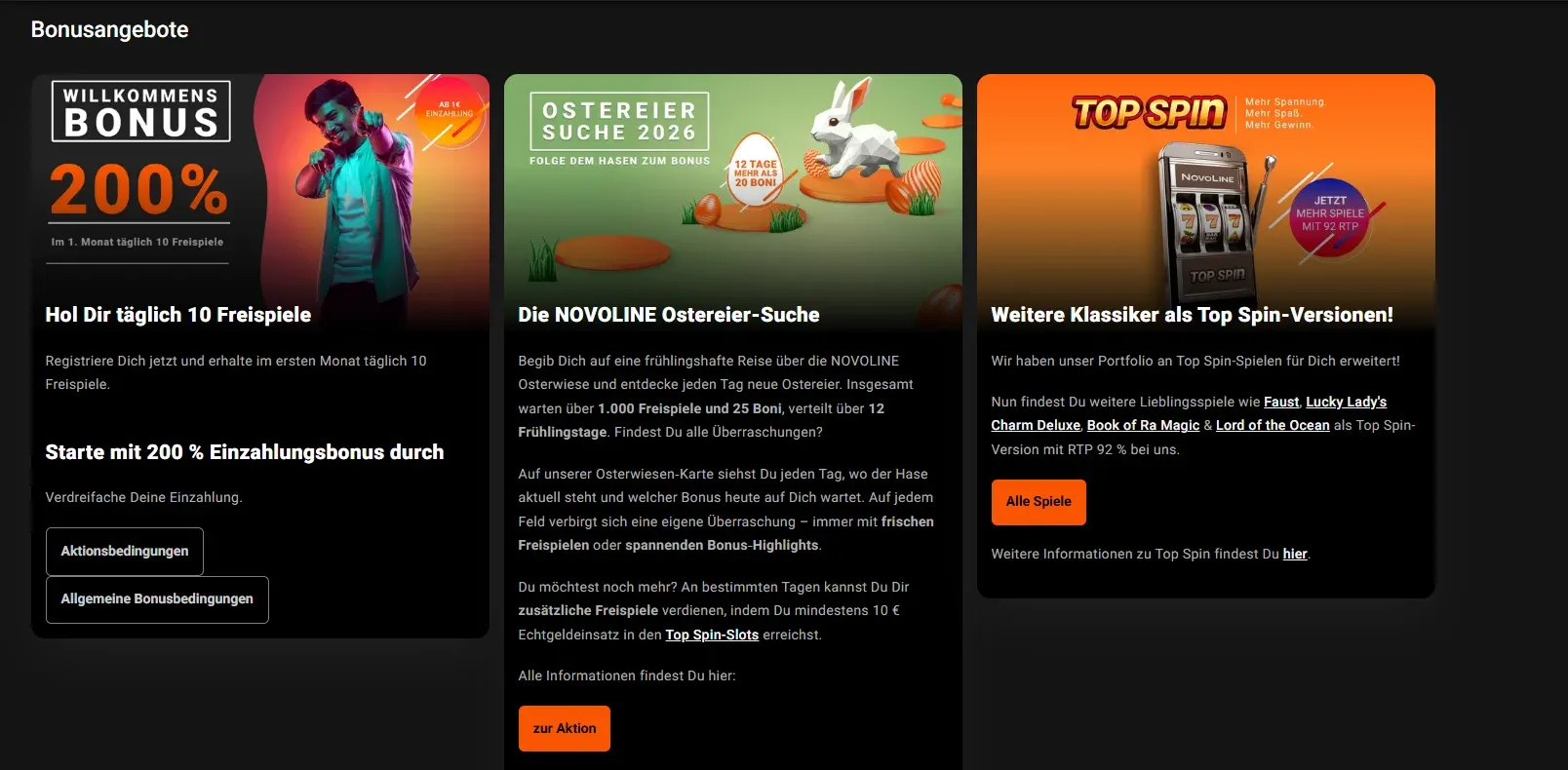 boni novoline casino